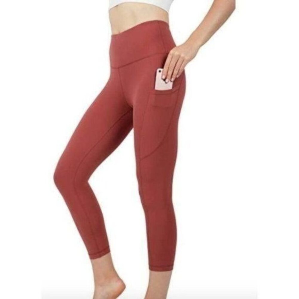 90 Degree By Reflex High Rise Ankle Length Leggings NWT size S